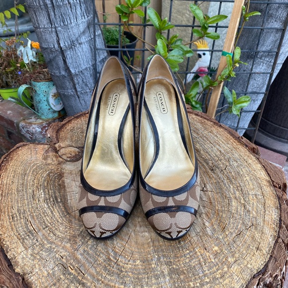 COACH KERRYANN | WOMEN | BROWN | WEDGE - Picture 2 of 8